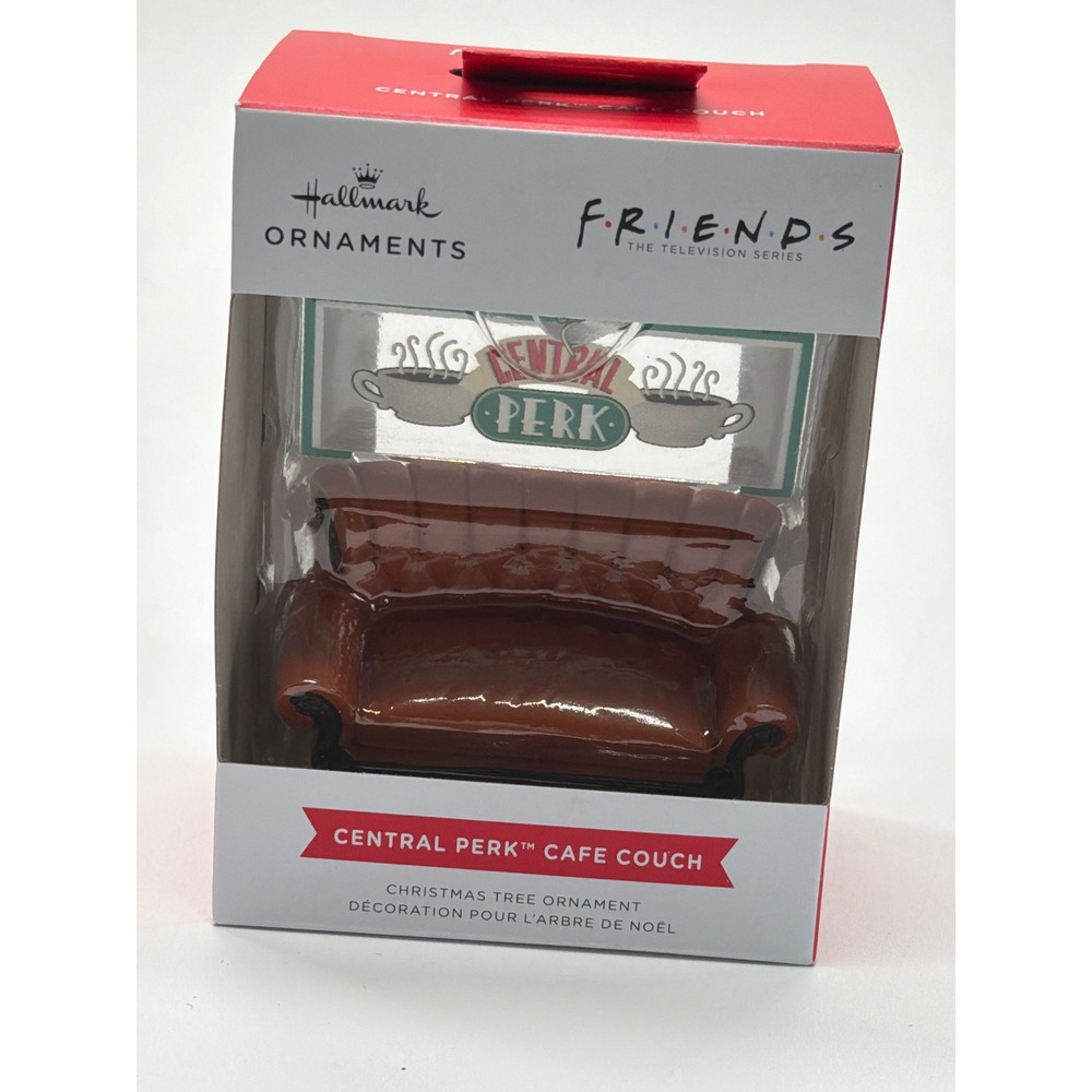 Hallmark Friends Central Perk Cafe Couch Christmas Ornament 2HCM9126 New